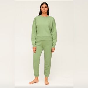 Champion Light Green Sweatshirt, Womens XL